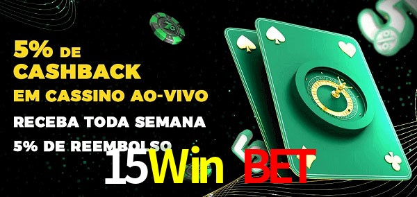 Promoções do cassino ao Vivo 15Win Bet